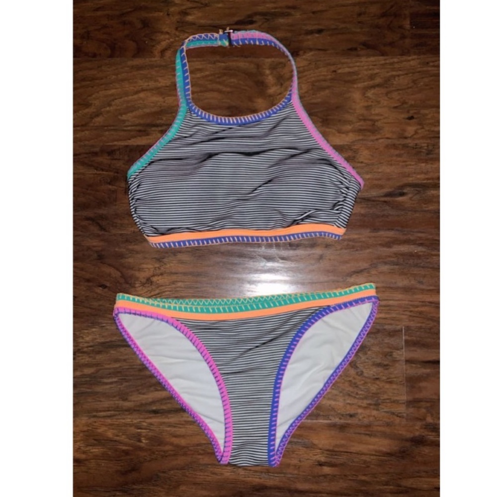 colorful bikini